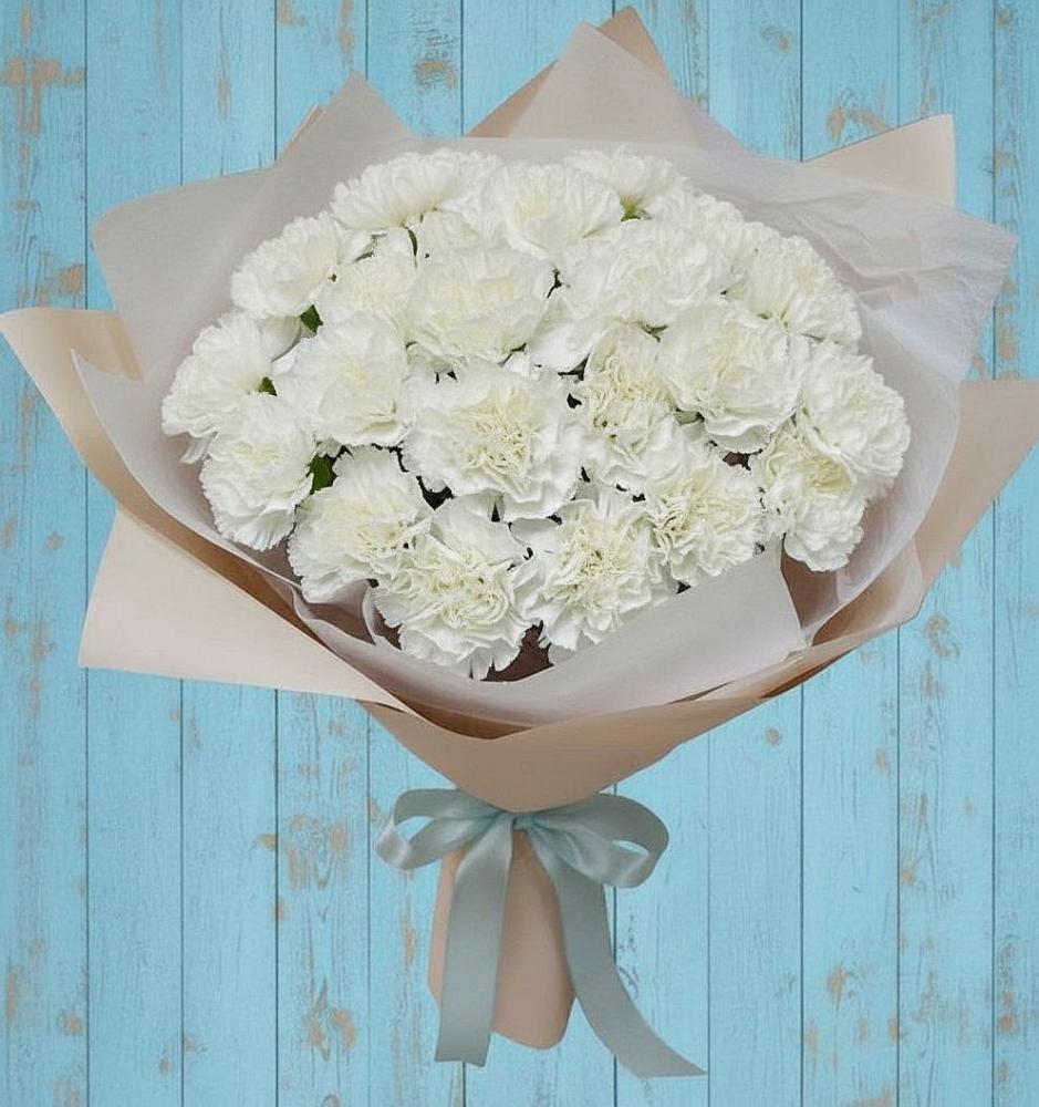 Букет цветов из: Гвоздики в Кабаново