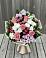 Букет цветов из: Альстромерии, Гвоздики, Розы и Хризантемы в Кабаново