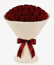 Букет 101 Бордовая роза Блэк Бакарра в Кабаново