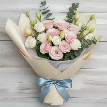Букет цветов из:  Лизиантусы в Кабаново