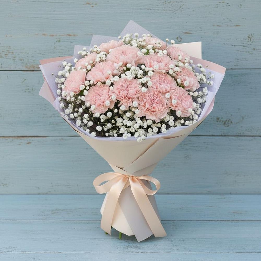 Букет цветов из: Гвоздики в Кабаново