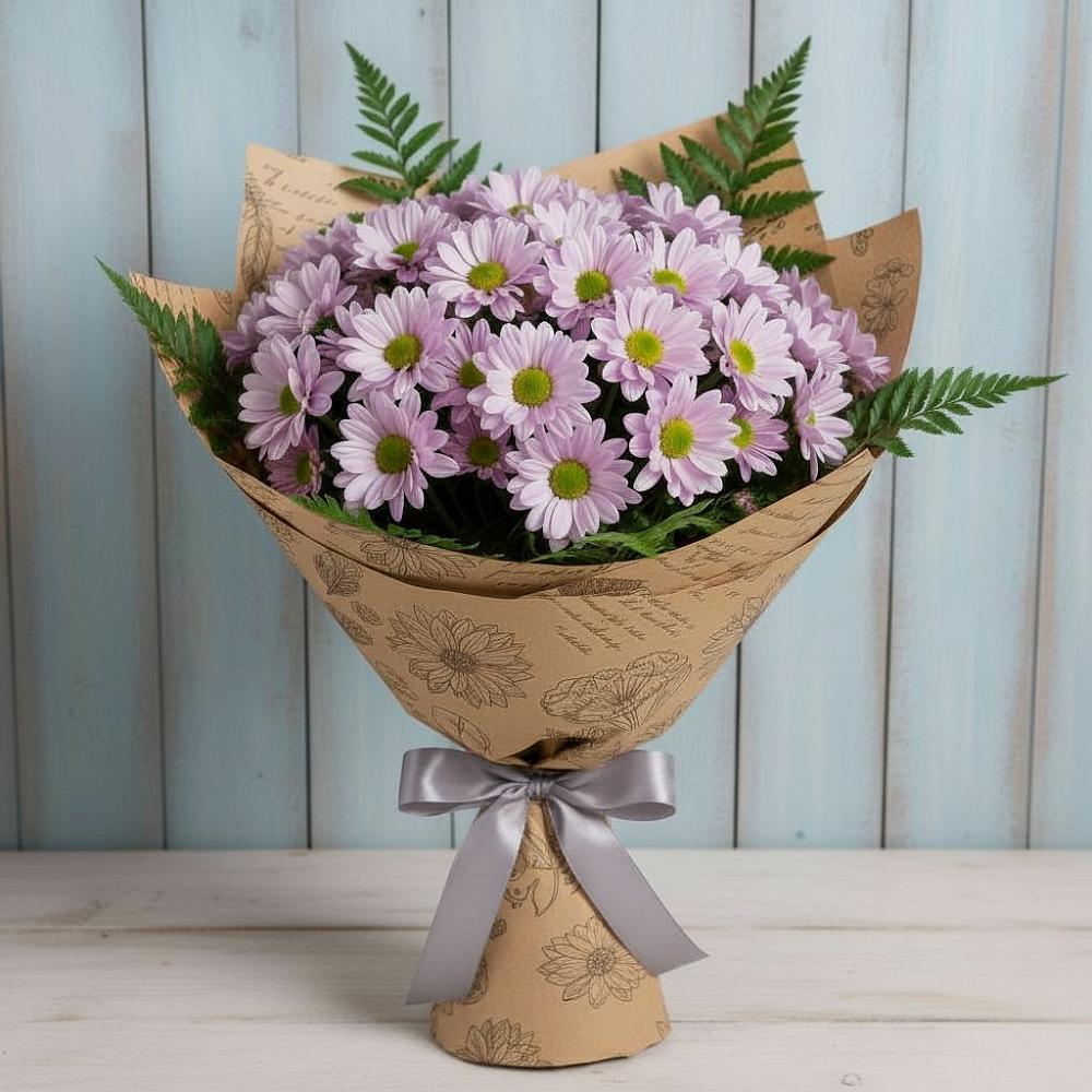 Букет цветов из: Хризантемы в Кабаново