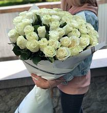 Букет 35 Белых роз #REPLACE_PRED# Кабаново