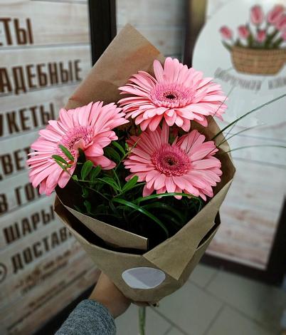Букет цветов из: Герберы в Кабаново