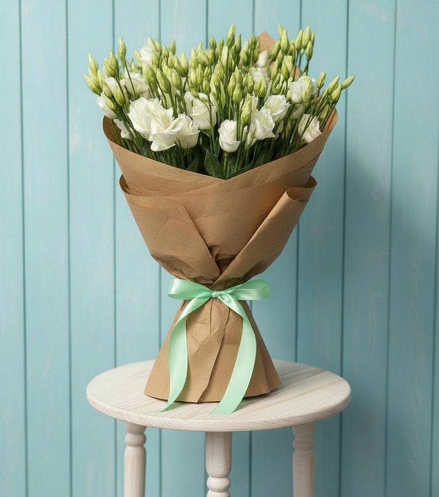 Букет цветов из: Лизиантусы в Кабаново