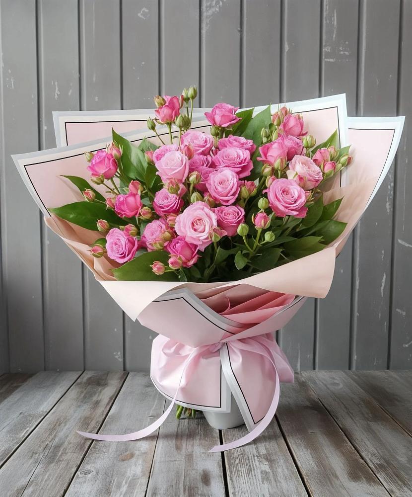 Букет Розовый кустик в Кабаново