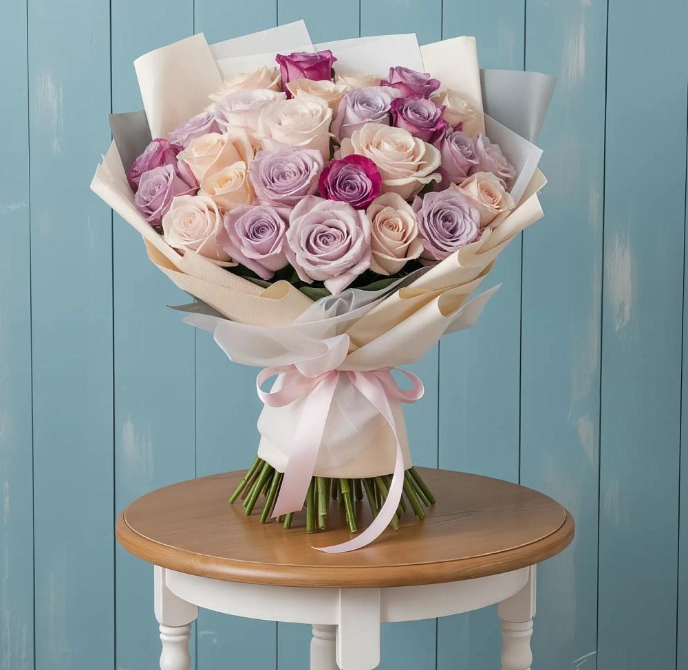 Букет цветов из: Розы в Кабаново