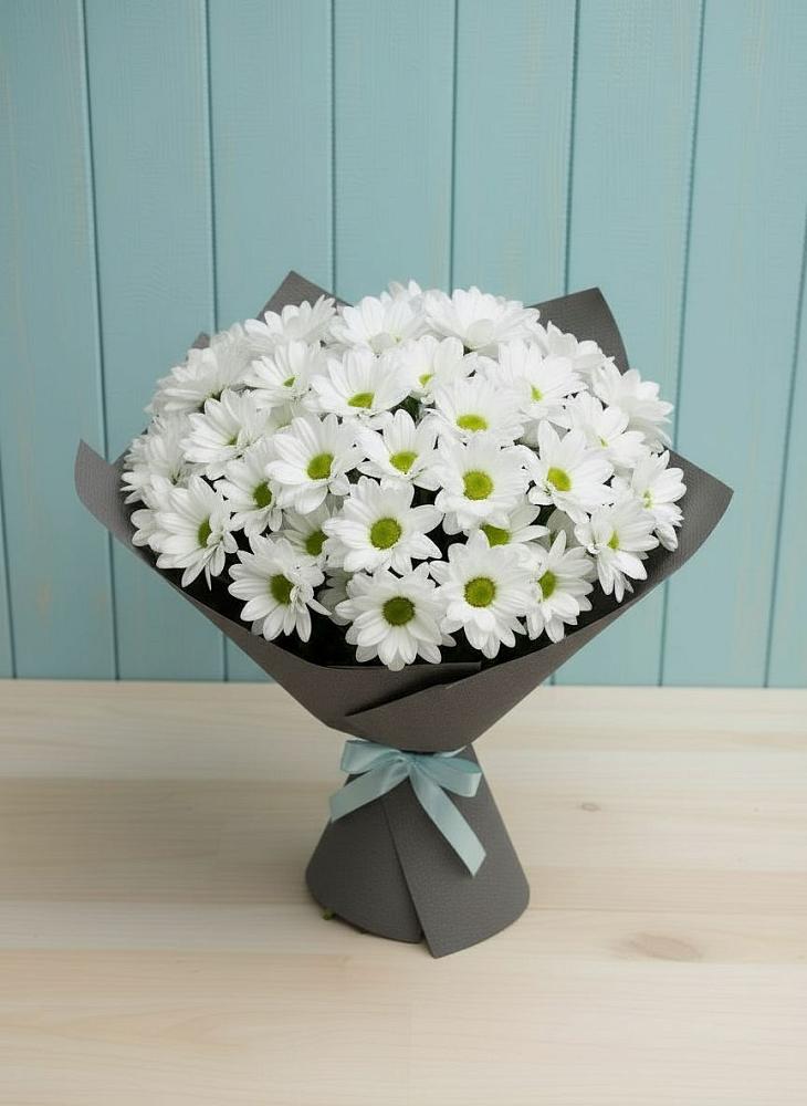 Букет цветов из: Хризантемы в Кабаново