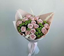 Букет цветов из:  Розы и Хризантемы в Кабаново