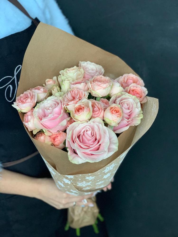 Букет цветов из: Хризантемы и Розы в Кабаново