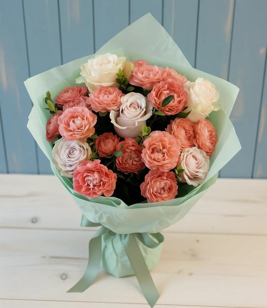 Букет цветов из: Розы в Кабаново