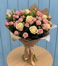 Букет цветов из:  Розы в Кабаново
