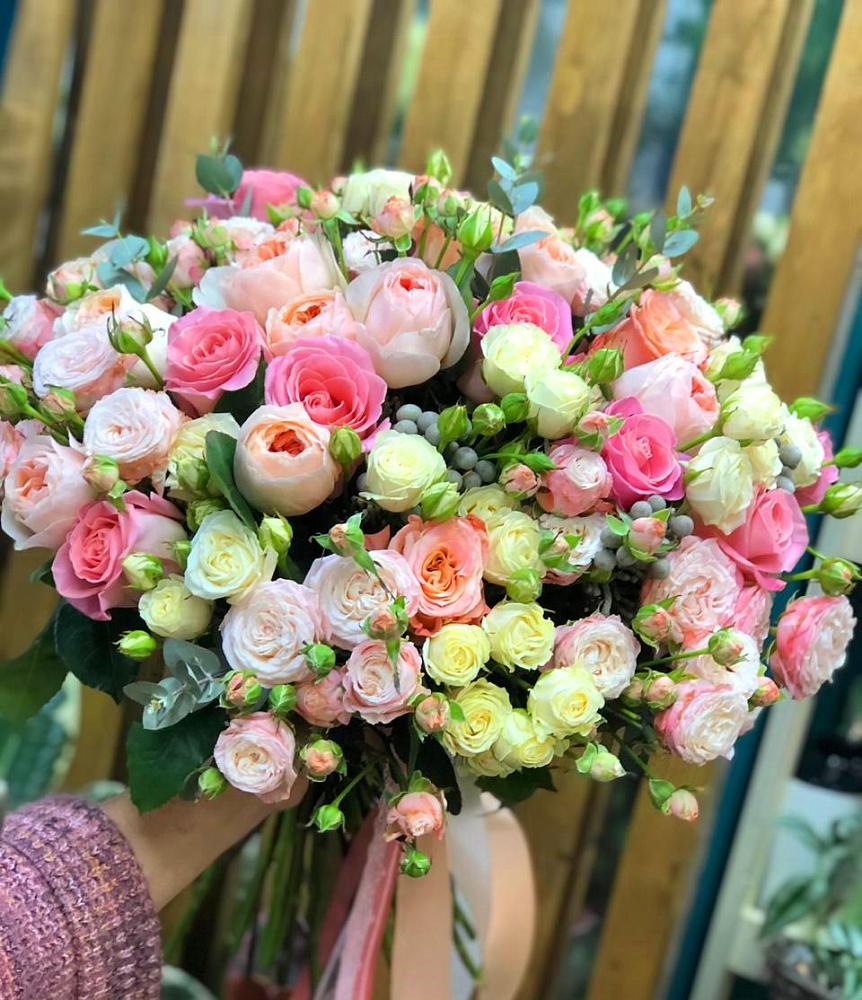 Букет цветов из: Розы в Кабаново