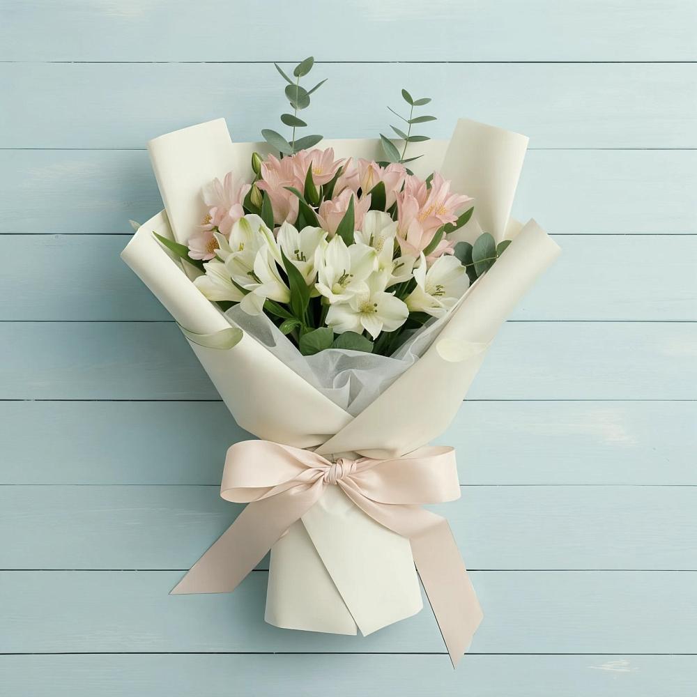 Букет цветов из: Альстромерии в Кабаново