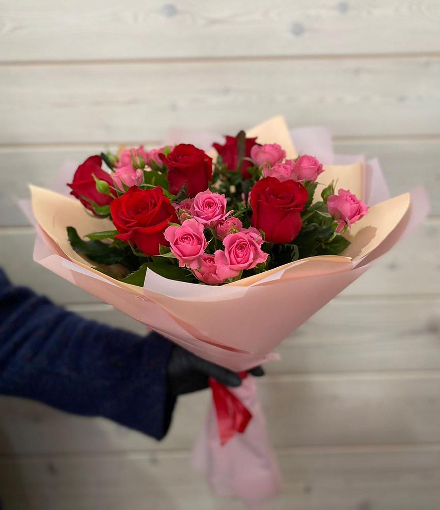 Букет цветов из: Розы в Кабаново