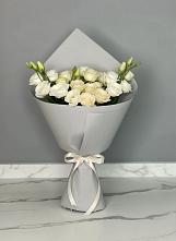 Букет цветов из:  Розы и Лизиантусы в Кабаново